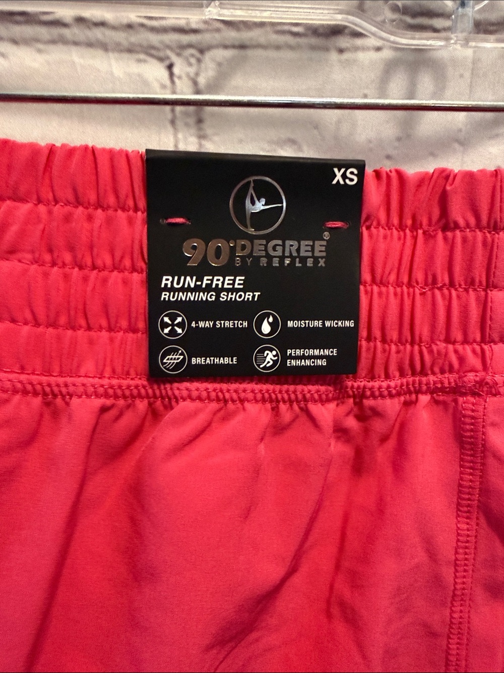 90 Degree By Reflex Hot Pink Athletic Shorts - Picture 6 of 9